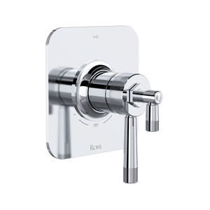 Graceline 1/2 Inch Thermostatic & Pressure Balance Trim with 3 Functions (Shared) with Lever Handle - Polished Chrome | Model Number: TMB23W1LMAPC - Product Knockout