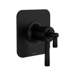Graceline® 1/2" Therm & Pressure Balance Trim With 2 Functions - Matte Black | Model Number: TMB44W1LMMB