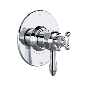 1/2" Therm & Pressure Balance Trim With 3 Functions - Polished Chrome | Model Number: TTD23W1LMAPC