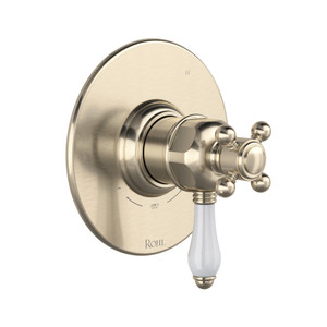 1/2" Therm & Pressure Balance Trim With 5 Functions - Satin Nickel | Model Number: TTD45W1LPSTN
