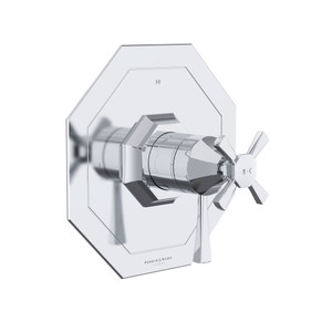 Deco™ 1/2" Therm & Pressure Balance Trim With 3 Functions - Polished Chrome | Model Number: U.TDC23W1LS-APC