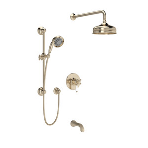 Shower Kit 1345 Trim - Satin Nickel | Model Number: TKIT1345AQLPSTN
