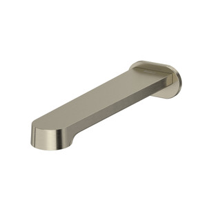 Nibi Wall Mount Tub Spout - Brushed Nickel | Model Number: NB80BN - Product Knockout
