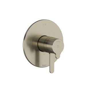 Garniture pour valve pression équilibrée et thermostatique Nibi 1/2 po avec 2 fonctions - Nickel brossé  | Numéro de modèle: TNB44BN - Produit épuisé