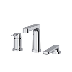 DISCONTINUED Nibi 3-Piece Type P (Pressure Balance) Deck-Mount Tub Filler With Handshower - Chrome | Model Number: NB16C