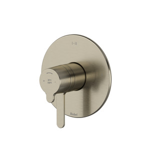 DISCONTINUED Nibi 2-Way Type T/P (Thermostatic/Pressure Balance) Coaxial Complete Valve - Brushed Nickel | Model Number: NB23BN