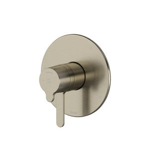 DISCONTINUED Nibi 3-Way No Share Type T/P (Thermostatic/Pressure Balance) Coaxial Complete Valve - Brushed Nickel | Model Number: NB47BN