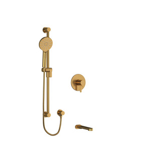 Nibi Shower Kit Trim - Brushed Gold | Model Number: TKIT1244NBBG - Product Knockout