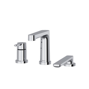 Nibi 3-Piece Deck-Mount Tub Filler With Handshower Trim - Chrome | Model Number: TNB10C - Product Knockout