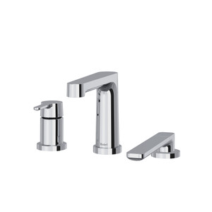 Nibi™ 3-Hole Deck Mount Tub Filler Trim - Chrome | Model Number: TNB10C