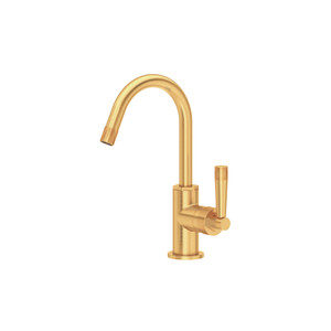 Graceline® Single Handle Lavatory Faucet - Satin Gold | Model Number: MB01D1LMSG
