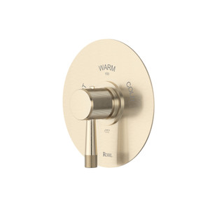 Amahle™ 3/4" Thermostatic Trim Without Volume Control - Satin Nickel | Model Number: TAM13W1LMSTN