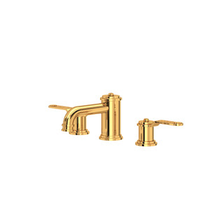 Armstrong Widespread Bathroom Faucet With Low Spout - English Gold | Model Number: U.AR08LD3HTEG - Product Knockout