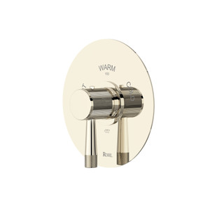 Amahle 3/4" Thermostatic Trim Without Volume Control - Polished Nickel | Model Number: TAM13W1LMPN - Product Knockout