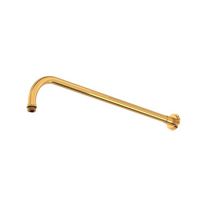 20" Reach Wall Mount Shower Arm - English Gold | Model Number: U.20AR27SAEG - Product Knockout