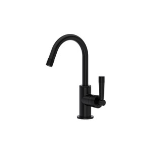 Graceline Single Handle Bathroom Faucet - Matte Black | Model Number: MB01D1LMMB - Product Knockout