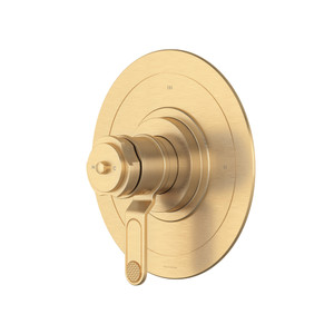 Armstrong 1/2 Inch Thermastatic & Pressure Balance Trim With 2 Functions - Satin English Gold | Model Number: U.TAR44W1DWSEG