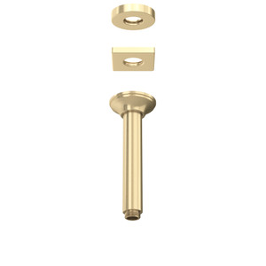 6 11/16" Traditional Ceiling Mount Shower Arm - Antique Gold | Model Number: 1505/6AG - Product Knockout