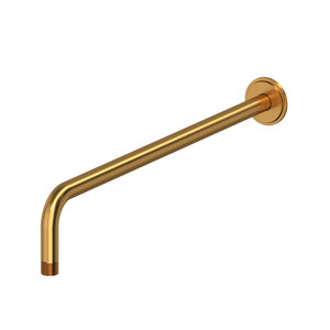 20" Reach Wall Mount Shower Arm - Brushed Gold | Model Number: 563BG - Product Knockout