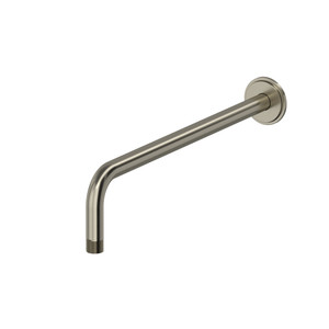 16" Reach Wall Mount Shower Arm - Brushed Nickel | Model Number: 564BN - Product Knockout