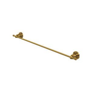 Campo Wall Mount 24" Single Towel Bar - Unlacquered Brass | Model Number: A1486IWULB - Product Knockout