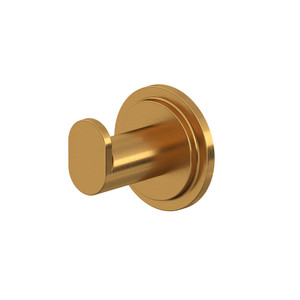 Arca Robe Hook - Brushed Gold | Model Number: AA0BG - Product Knockout