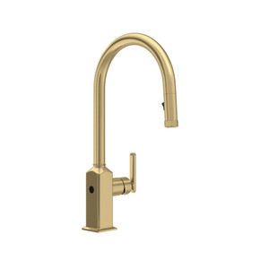 Apothecary Pull-Down Touchless Kitchen Faucet - Antique Gold | Model Number: AP53D1LMAG - Product Knockout