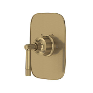 Graceline Thermostatic Trim Plate without Volume Control - Antique Gold | Model Number: MB2040NLMAG - Product Knockout