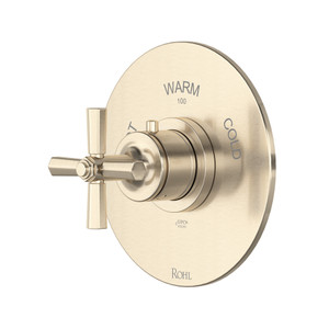 Modelle™ 3/4" Thermostatic Trim Without Volume Control - Satin Nickel | Model Number: TMD13W1XMSTN