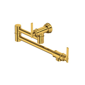 Southbank Pot Filler - Unlacquered Brass | Model Number: U.SB62W1LMULB - Product Knockout