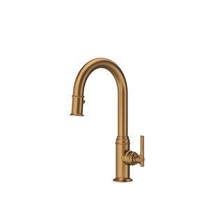 Southbank Pull-Down Bar/Food Prep Kitchen Faucet - English Bronze | Model Number: U.SB65D1LMEB - Product Knockout