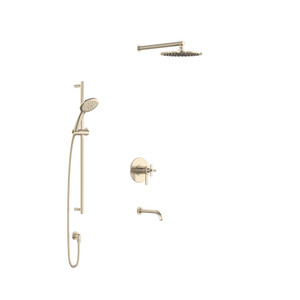 Garniture pour ensemble de douche 1345 - Nickel satiné | Numéro de modèle: TKIT1345MDSTN