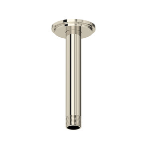 6" Ceiling Mount Shower Arm - Polished Nickel | Model Number: 568PN