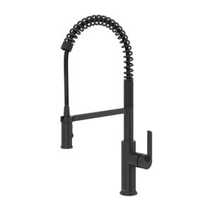 Authentica™ Pre-Rinse Pull-Down Kitchen Faucet - Black | Model Number: AU221BK