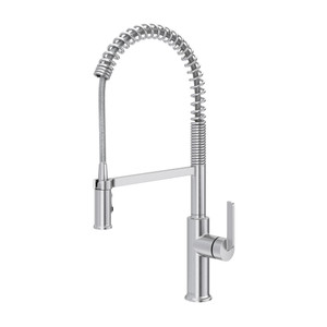 Authentica™ Pre-Rinse Pull-Down Kitchen Faucet - Stainless Steel | Model Number: AU221SS