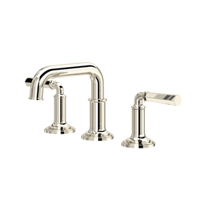 San Giovanni™ Widespread Lavatory Faucet With U-Spout - Polished Nickel | Model Number: SG09UD3LMPN