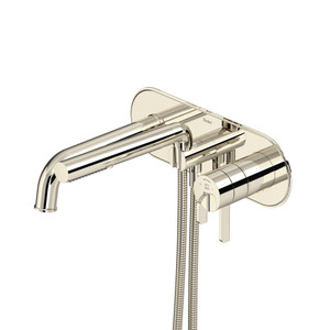 Authentica™ Wall Mount Thermostatic/Pressure Balance Tub Filler Trim - Polished Nickel | Model Number: TAU21PN