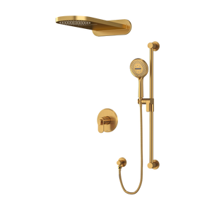 Arca Shower Kit 2745 - Brushed Gold | KIT2745AABG-SPEX