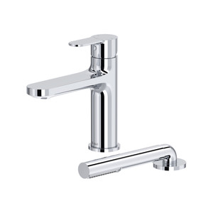 DISCONTINUED Interval™ 2-Hole Pressure Balance Deck Mount Tub Filler - Chrome | Model Number: IN02C-SPEX
