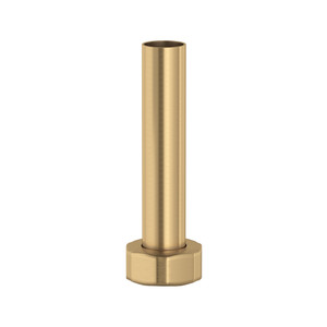 8" Thermostatic Outlet Connector - Satin English Gold | Model Number: U.5394SEG