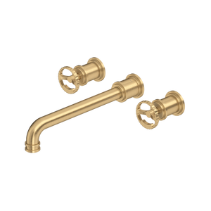 Armstrong™ Wall Mount Tub Filler Trim - Satin English Gold | Model Number: U.TAR06W3IWSEG