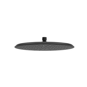 13" Rain Showerhead - Black | Model Number: 412BK-WS