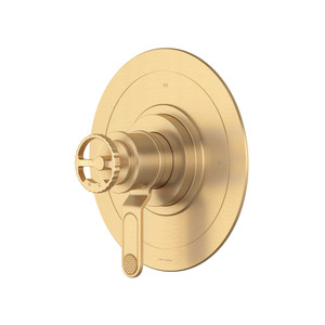 Armstrong™ 1/2" Therm & Pressure Balance Trim With 3 Functions - Satin English Gold | Model Number: U.TAR23W1IWSEG