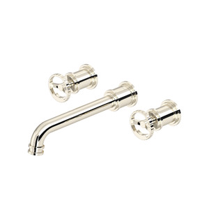 Garniture de robinet de lavabo mural Armstrong™ - Nickel poli  | Numéro de modèle: U.TAR08W3IWPN