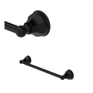 DISCONTINUED Palladian® 18" Towel Bar - Matte Black | Model Number: A6886/18MB