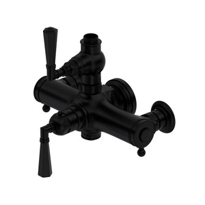 DISCONTINUED Palladian® Exposed Therm Valve With Volume and Temperature Control - Matte Black | Model Number: A4817LMMB