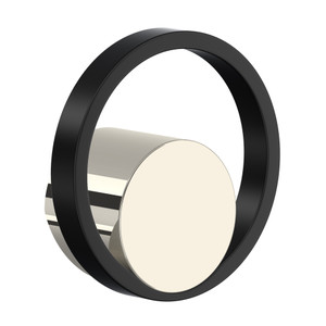 Eclissi™ Kitchen Faucet Handle - Polished Nickel/Black | Model Number: EC81IWPNB