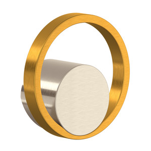 Eclissi™ Kitchen Faucet Handle - Satin Nickel/Satin Gold | Model Number: EC81IWSNG