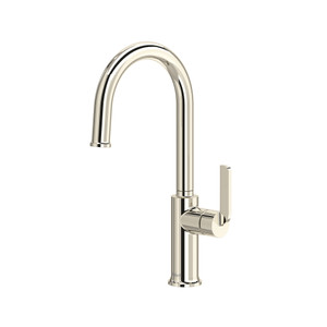 Authentica™ Bar/Food Prep Kitchen Faucet With C-Spout - Polished Nickel | Model Number: AU601PN