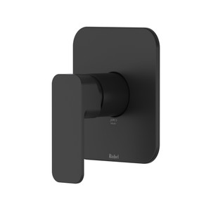 Equinox™ 1/2" Pressure Balance Trim - Black | Model Number: TEQ51NBK